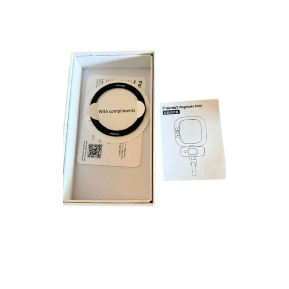 Founist Vlogmate Mini Selfie Monitor iPhone 5-16 Missing Android Adapter
